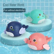 M&amp;A 1PC Baby Bath Toys, Wind Up Swimming Turtle,Duck and Dolphin Toys For Toddlers, Floating Water Bathtub Shower Toys, Bathroom Pool Play Sets Fun Bathtime Gift For Kids Infants Boys Girls