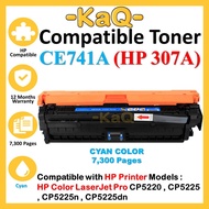 307A Cyan CE741A CE 741A 741A 741 Toner Cartridge Compatible for Pro CP5220 CP5225 CP5225n CP5225dn 