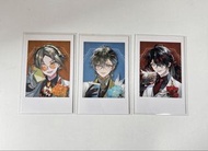 NIJISANJI EN Luxiem 一週年 拍立得 簽 Ike Eveland Vox Akuma Mysta Rias