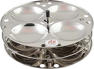 Jain Stainless Steel 3 Plate Idly Stand | Idli Maker | Idli Stand with Holes for 7.5 LTR Prestige Pr