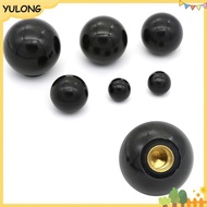 YU Bla plastic M4/M5/M6/M8/M10/M12 thread ball shaped head clamping nuts knob NG