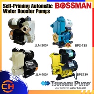 TSUNAMI/BOSSMAN Self-Priming Automatic Water Booster Pumps (JLM200A/BPS-135/JLM400A/BPS-139)