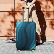 Elastic Luggage Protective Cover, เหมาะสำหรับกระเป๋าเดินทางขนาด 18-32 นิ้ว, กระเป๋าลายเครื่องบินแบบย