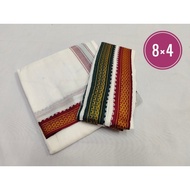 Kain Dhoti Lelaki Thalapathy/Padayappa Normal Vesti Polyester Festival / Temple /Urumi Melam/ G5040