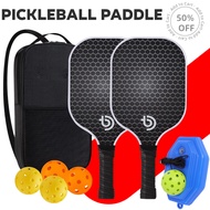 Pickleball Paddles,Fiberglass Surface Pickleball Set with Pickleball Rackets, Pickleball Paddles Set