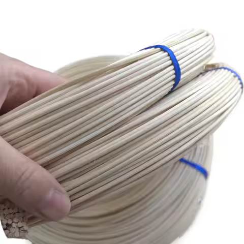 NEW 500g Round Indonesian Natural Rattan Core Cane Stick Home Furniture Chair Weaving Material 2mm 3