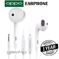 [1 YEAR WARRANTY] OPPO Reno Series A98 A97 A96 A95 A78 A77S RENO 2 3 4 5 6 7 Earphone MH150 Stereo BASS Audio Headsets