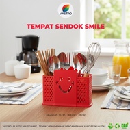 Plastic Cutlery Holder - Smile VASTRO Cutlery Organizer