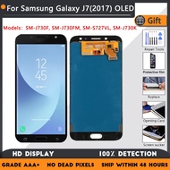 5.5 Inches Super AMOLED For SAMSUNG Galaxy J7 Pro /J7 2017 Display J730 J730F LCD & Touch Screen Dig