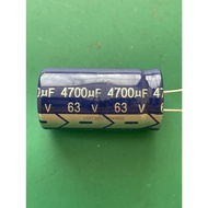 Elco 4700UF 63V 4700UF 63volt ORIGINAL CAPACITOR CAPACITOR CAPACITOR