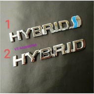 HYBRID Chrome Emblem