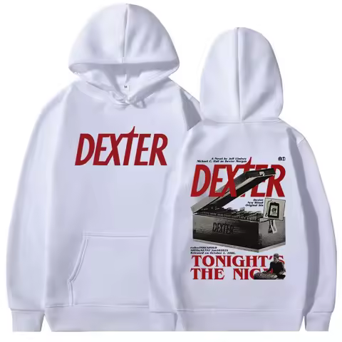 Dexter Morgan's fashionable men's hoodie is a retro and stylish long-sleeved casual hoodie for autum