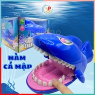 Đồ chơi nhóm bạn Cá mập bấm răng vui nhộn dùng pin Peekaboo Toys