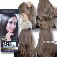 CAT RAMBUR ASH BROWN PEWARNA RAMBUT KOREA WARNA ASH BROWN MOCHA