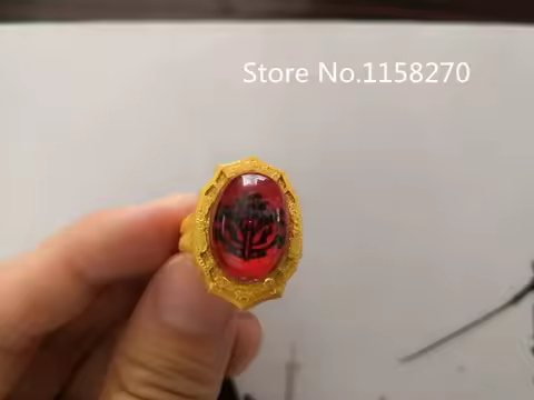 Overlord Momonga Albedo Ainz Ooal Gown Cosplay ring hand-making Material