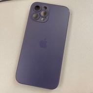 iphone 磨砂玻璃AG鈦原色磁吸充電手機殼 12 pro max 深紫色 protection phone case dark purple colour color frosted Magnet