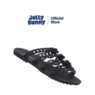 JELLY BUNNY POPLAR FLATS SANDALS B20SLFI016 BLACK