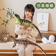 Mainan mewah biawak tiruan untuk perdagangan antarabangsa, patung haiwan boneka, mainan kanak-kanak,