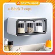 Kitchen Spice Bottle Storage Rack - Wall Spice Rack - Aesthetic Kitchen Spice Rack - Spice Bottle St