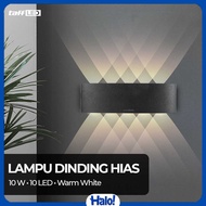 TaffLED Indoor Plastic Body Decorative Wall Lamp 10W 10 LED Warm White - 10T