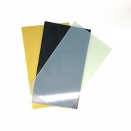 Black Yellow Glassfibre Template Board Sheet Epoxy Glass Fiber G10 FR4 Fibreglass Plate For DIY Knif