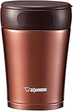 Zojirushi (ZOJIRUSHI) stainless steel food jar 360ml nuts Brown SW-GC36-TA