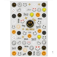Smiley face sticker codes