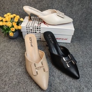 SOFIYA ORIGINAL 8214 3 BUSTONG HILLS SHOES IMPORTED WOMEN'S HEELS SHOES 7CM HEL