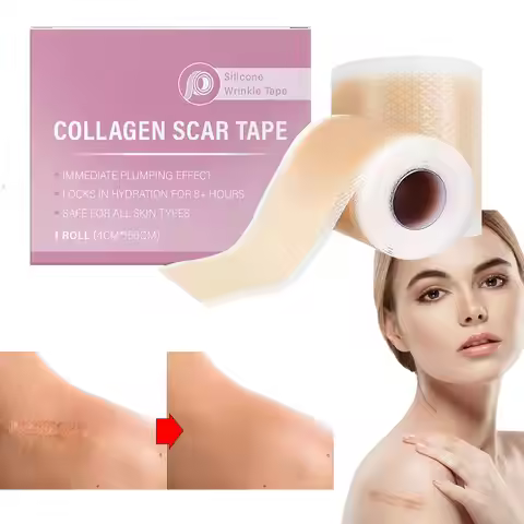 Facial Scar Patches Silicone Scar Tape Invisible Scar Repair Sheets Breathable Beauty Sticker For Da