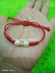 gelang tali mutiara asli air tawar Mrican Semar Jawa