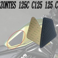 For ZONTES 125C C125 125 C Fuel Tank Sticker Black Rubber Anti-slip Sticker