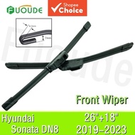 Wiper Blade For Hyundai Sonata DN8 26+18 Car Windshield Windscreen Rubber 2019-2023 Wiper Blade Untu