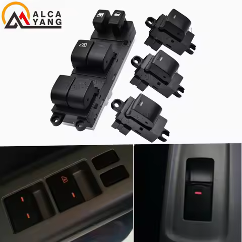 With Light 25401-ED500 25411-AX000 25411-AX010 Car Electric Main Power Window lifter Switch Button F