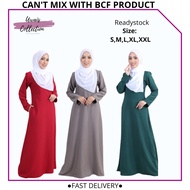 Jubah Muslimah Aida Naim Basic Plain