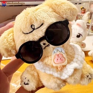 MOLANDOGO For 10cm Cotton Dolls Glasses Cute Plastic Glasses for Dolls Macaron BJD Dolls Toy Glasses