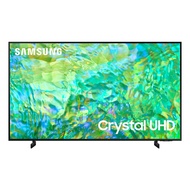 SAMSUNG 43" Class Crystal UHD CU8000 Series PurColor Object Tracking Sound Lite Q-Symphony Motion Xc