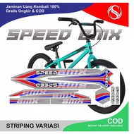 BMX BIKE STICKER VARIATIONS BMX BIKE DECAL STICKER VARIATIONS BMX SPEED/ 01