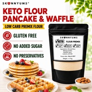 [NEW] Skinnyums Keto Waffle Mix Tepung Keto Pancake Mix Keto Premix Flour Tepung Atkins Diet Food Lo