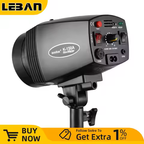 GODOX K-150A 150Ws Portable Mini Master Studio Flash Lighting Photo Gallery Mini Flash (Godox K150A)