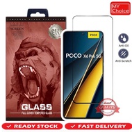 Mychoice Tempered Glass Poco X6 Pro 5G Poco X7 Pro Poco X6 5G Tempered Glass 99H Screen Protector