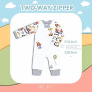 (Nov2023) Babylovett Basic - Two-Way Zipper ชุดนอนเปิดเท้า