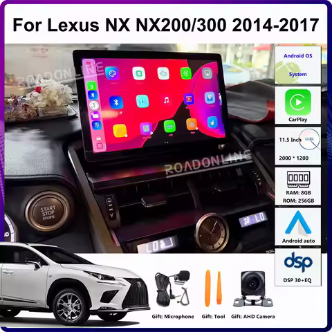 11.5" For Lexus NX NX200 NX300 2014 2015 2016 2017 2K 2000*1200 Car Multimedia Player Radio Receiver