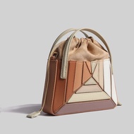 Halloween Mini Folding Block Color Dopaamine Turkish Style Handbag Popular Crossbody Bag Soft Design