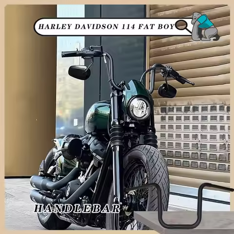 Motorcycle 25mm thick handlebar compatible For harley davidson 114 fat boy Softail 2015-2021 Street 