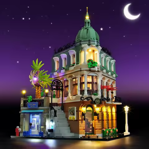 LED Lighting (No Model) For LEGO 10297 Boutique Hote Light Up your Building Blocks Decorative Lamp a