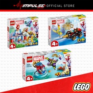 LEGO Spidey Series - Drill Spinner Vehicle / Spidey Vs Green Goblin / Team Web Spinner Headquarter 1