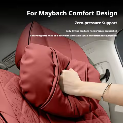 Car Seat Headrest Restraint Auto Safety Head Neck Rest Relax Pillow For Tesla Model 3 Y S X Roadster