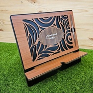 Rehal Hibrid Adjustable Quran Stand Hybrid Quran Stand with Built-In Quran Pointer