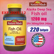 Nature Made  Fish Oil 1200 mg  200 Softgels