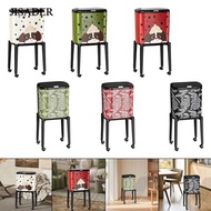 [JISADER] Wheeled Bin, Waste Bin, Simple Storage Bin, Narrow Bin, Tall Waste Bin for Toilet, Kitchen